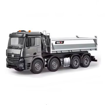 Huina RC Pro Tipper Dump Truck 13ch 8WD w/Metal Bucket, Lights, Sounds