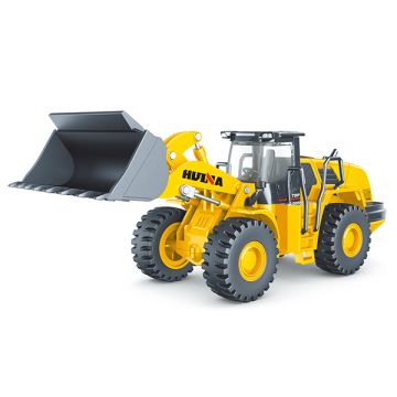 Huina 1:50 Diecast Wheel Loader Digger Static Display Model