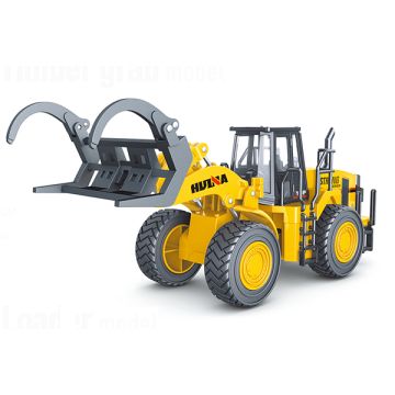 Huina 1:40 Diecast Fork Truck Loader Static Display Model
