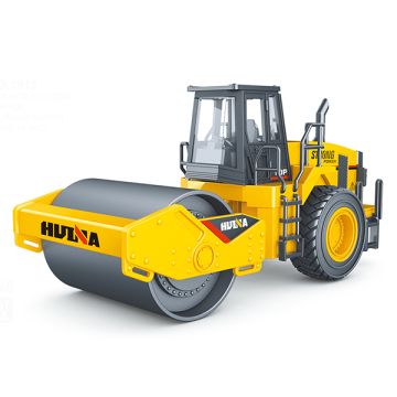 Huina 1:40 Diecast Road Roller Static Display Model