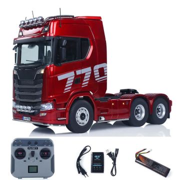 Huina Scania K770s-100 6x6 RC Big Rig Truck Artic Lorry RTR – Red