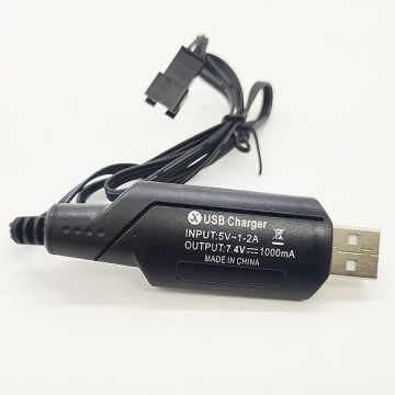 Huina CY1593 or CY1575 LI-ION 7.4V 1200mAH Charger (USB)