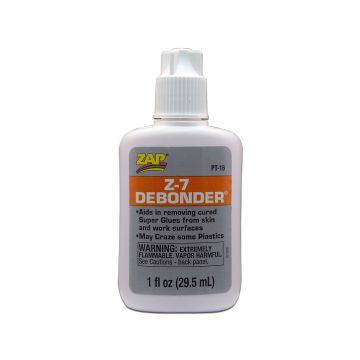 Zap PT16 Debonder Z-7 1oz CA Cyano Super Glue Remover