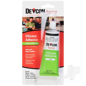 Devcon Flexible Silicone Sealant Glue for Metal Glass Rubber Plastic Ceramic