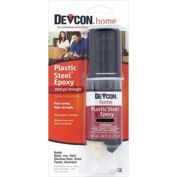 Devcon Black Plastic Weld (25ml Syringe)