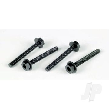 Dubro DB142 Nylon Wing Bolts 1/4-20 x 2" (4pcs) Hardware for RC Model Aircraft