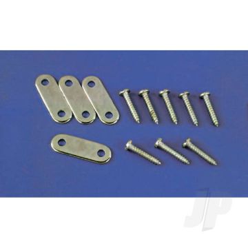 Dubro DB158 Steel Landing Gear Straps (4pcs) Hardware for RC Model Aircraft
