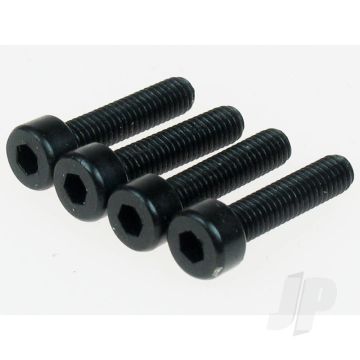 Dubro DB2272 3.5mm x 15mm Sock Head Cap Screws (4pcs) Hardware for RC Model Aircraft
