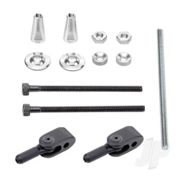 Dubro DB3355 Heavy Duty Clevis Horn System (2pcs) Hardware for RC Model Aircraft