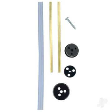 Dubro RC Plane Nitro Replacement Fuel Tank Cap, Bung & Fittings (2-24oz)