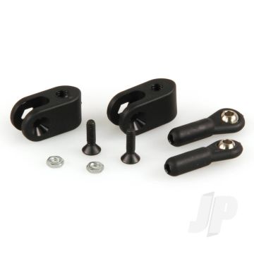 Dubro DB3366 Heavy Duty Clevis 4-40 Ball Link 10-32 (2pcs) Hardware for RC Model Aircraft