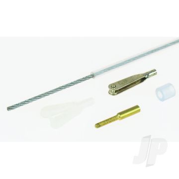 Dubro DB343 36" Snake & Kwik-Link (Bowden Cable) Engine Pushrod Kit For RC Model Aircraft