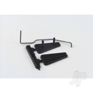 Dubro DB854 Micro Tail Wheel Bracket Hardware for RC Model Aircraft
