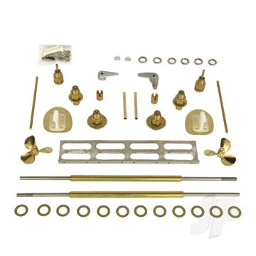 Dumas Trojan Hardware Twin Screw (2335) For Model Boats