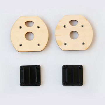 Dynam P61 Black Widow Motor Mount Firewall
