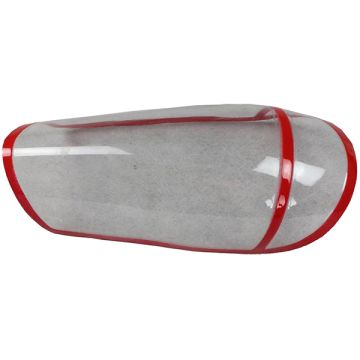 Dynam Pitts Canopy (Red) & Radial Engine Cover