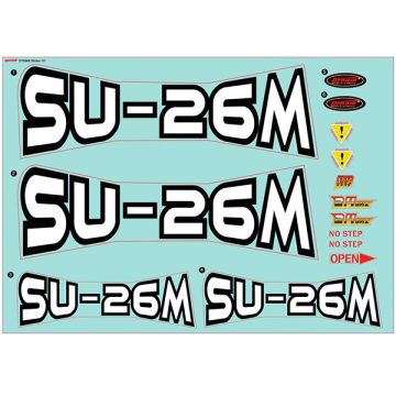Dynam Sukhoi Su26m Decal
