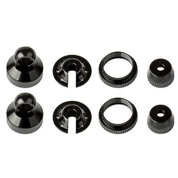 Element RC Enduro Shock Parts, Black Aluminum
