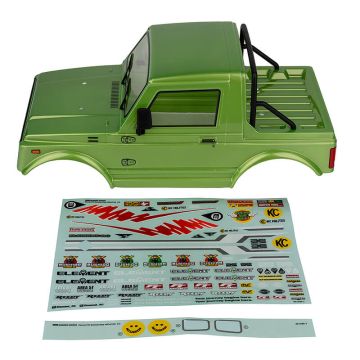 Element RC 1/10 Enduro Bushido Suzuki Samurai Style RC Car Body Shell - Green