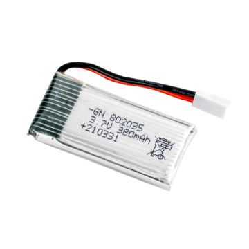 Eazy RC PA-18 Super Cub - 1S 3.7V 380mah LiPo Battery w/JST Connector Plug