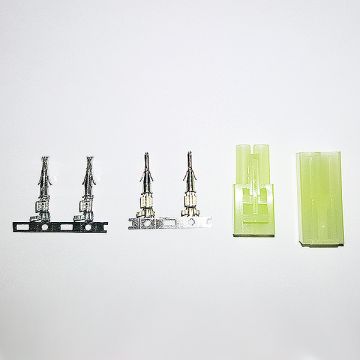 Etronix Mini Tamiya Male - Female Connector Plug Set w/Crimps
