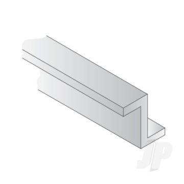 Evergreen 14in (35cm) Plastic Z-Channel .125in (3.1mm) (15 pack)