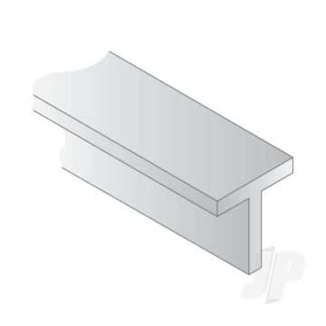 Evergreen 14in (35cm) Plastic T-Column .092in (2.3mm) Profiles (4 pack)