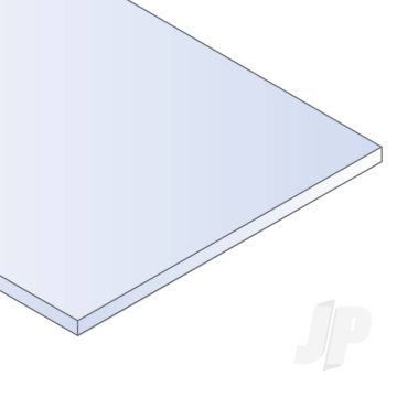 Evergreen 8x21in (20x53cm) Black Plastic Sheet .010in (0.254mm) Thick (8 pack)