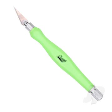 Excel K26 Green Fit Grip Knife With Rubberized Grip