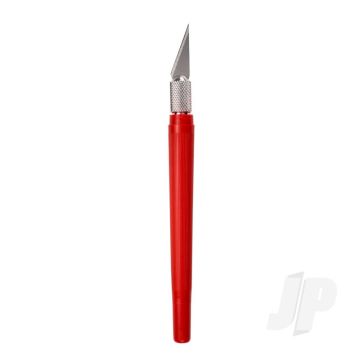 Excel K40 Pocket Clip-on Knife with Twist-off Cap, Red