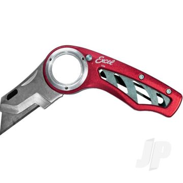 Excel K60 Revo Folding Utility Knife, Red