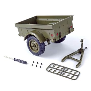 E-Zee RC 1:10 Willys Jeep RC Car Trailer