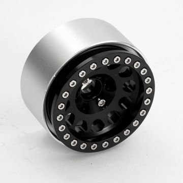 Fastrax Aluminium Beadlock Sixo 1.9" Wheels - Black (4pc)