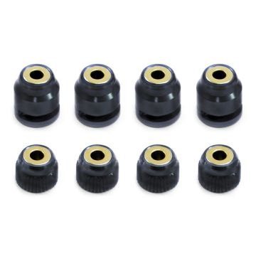 Fastrax RC Scale Model Car Magnetic Body Post Markers - Black