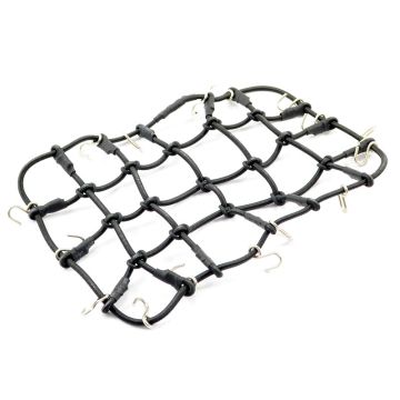 Fastrax RC Scale Model Car Luggage Net W/Hooks 190x110mm (Unstretched)