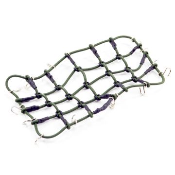 Fastrax RC Scale Model Car Luggage Net W/Hooks 190x110mm (Unstretched)