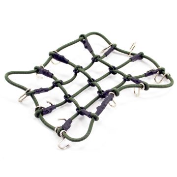 Fastrax RC Scale Model Car Luggage Net W/Hooks 130x110mm (Unstretched)