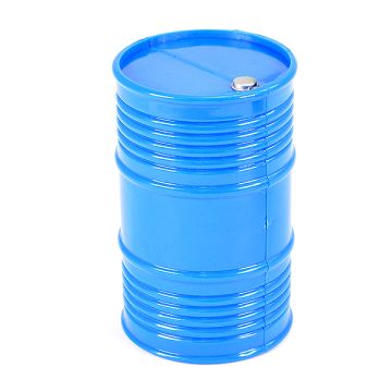 Fastrax RC Scale Model Car Painted Oil Drum - Blue