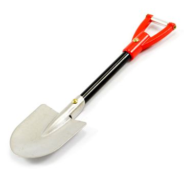 Fastrax RC Scale Model Car Red Handle Metal Spade Shovel