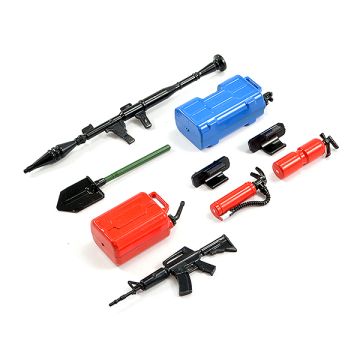 Fastrax RC Scale Model Car Scale 7 Piece Accessory Set