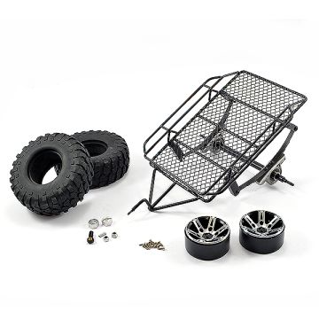 Fastrax RC Scale Model Car Scale Rear Alloy Trailer