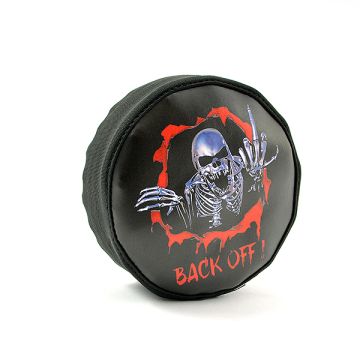 Fastrax RC Scale Model Car Scale Skull Spare Tyre Cover (Dia 125mm/Trx4)