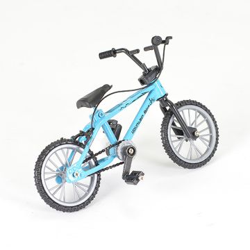 Fastrax RC Scale Model Car Static BMX Bike 11x8cm - Blue