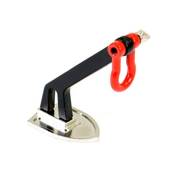 Fastrax RC Scale Model Car Winch Shovel Anchor W/Shackle - Black/Silver
