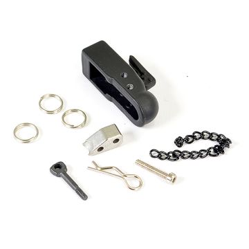 Fastrax RC Scale Model Car Aluminium Trailer Tow Bar Hitch Assembly