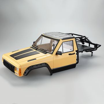 Fastrax RC Scale Model Car 1/10 Rockee Pick-Up & Rear Cage Hardbody 313-324mm