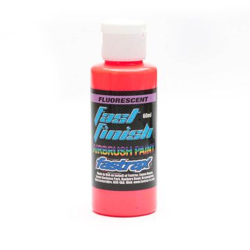 Fastrax Airbrush Paint Florescent Neon Red 60ml