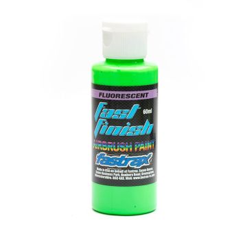 Fastrax Airbrush Paint Florescent Neon Green 60ml