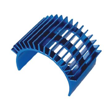 Fastrax Finned Aluminium 540 / 550 (38mm) Electric Motor Heatsink