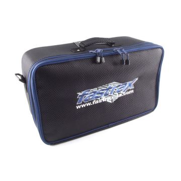 Fastrax 1/10th Car Carry Bag with Tool Compartment and Storage Pockets 
